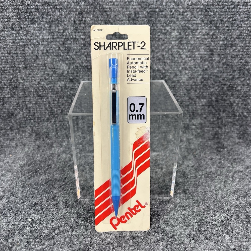 New Vintage Pentel Sharplet-2 Automatic Pencil, A127BP 0.7mm Made In Japan